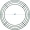 10 Inch Wire Wreath Frame Metal Wreath Form Front Door Wreath Ring for Decors Crafts DIY,5 Pack
